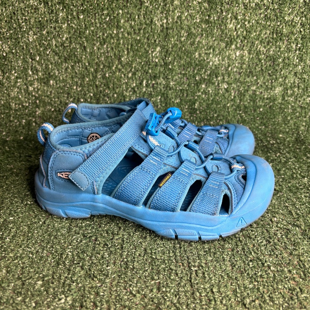 KEEN Newport H2 Washable Water Hiking Gorpcore Sandals Blue Boys Youth Size 3